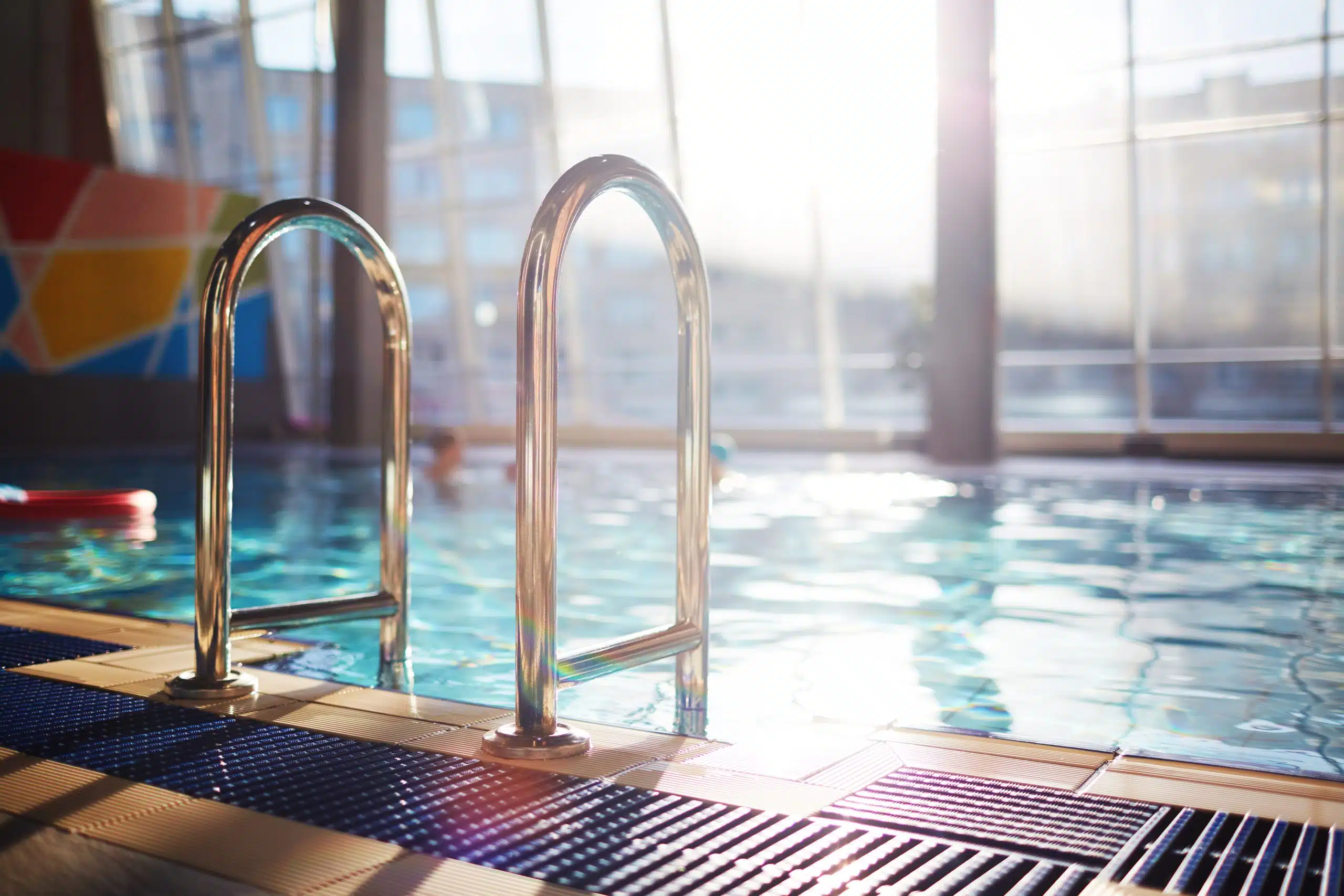 Modern swimming pool